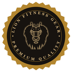 Lion Fitness Gear premium quality guarantee seal