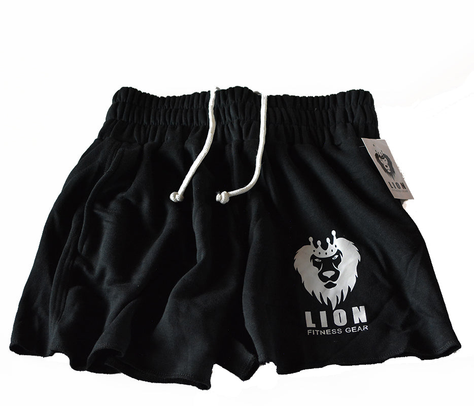 Lion Fitness Gear Training Shorts - Black