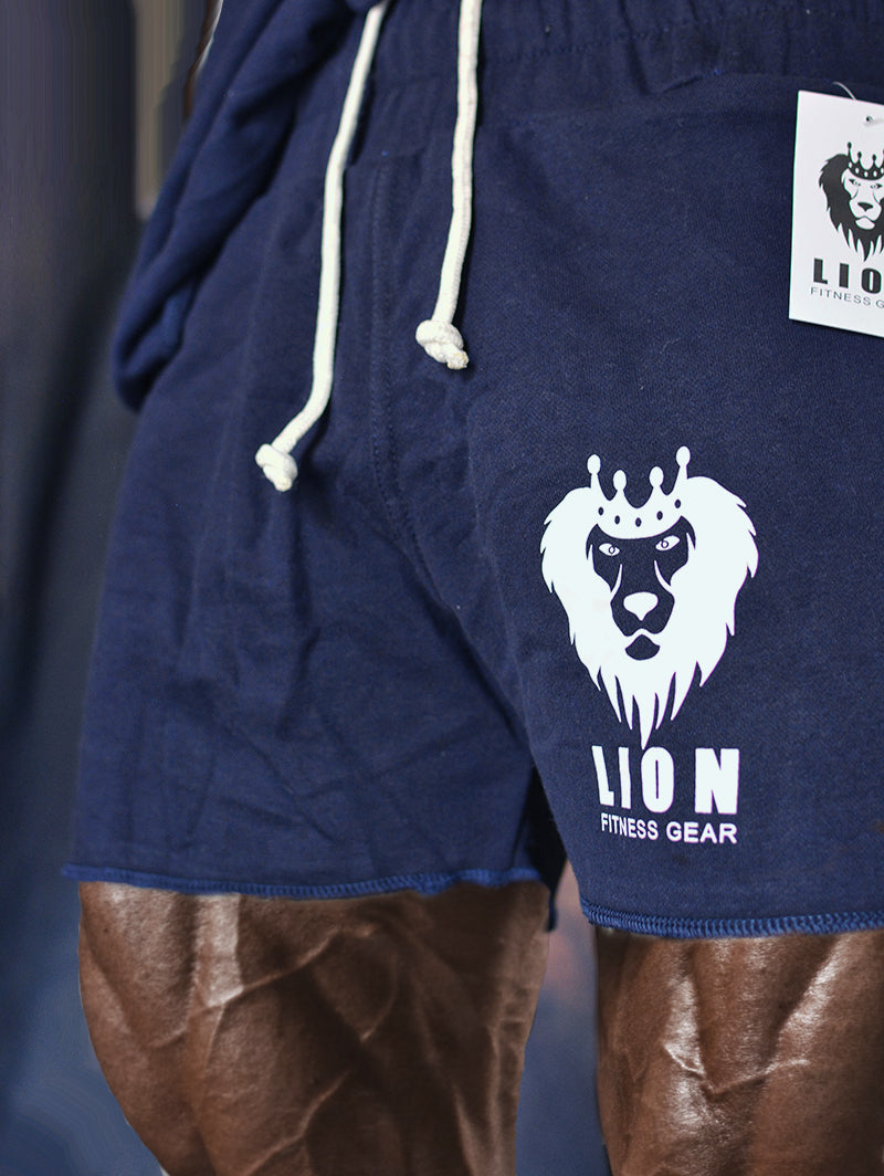 Lion Fitness Gear Training Shorts - Navy