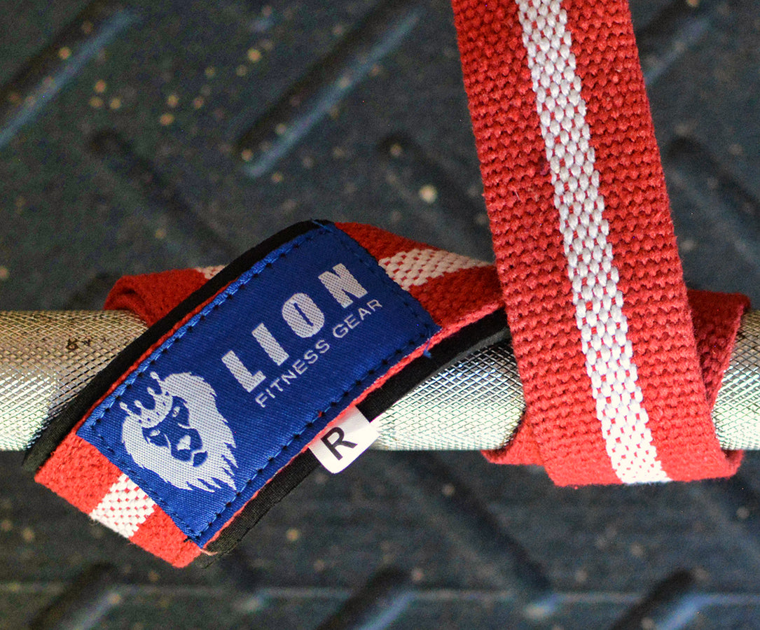 Lion Fitness Gear Lifting Straps - American Flag