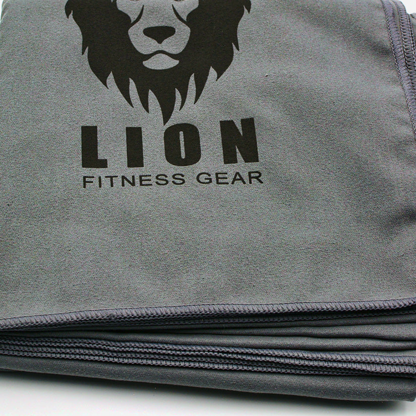 Lion Fitness Gear Towel - Grey